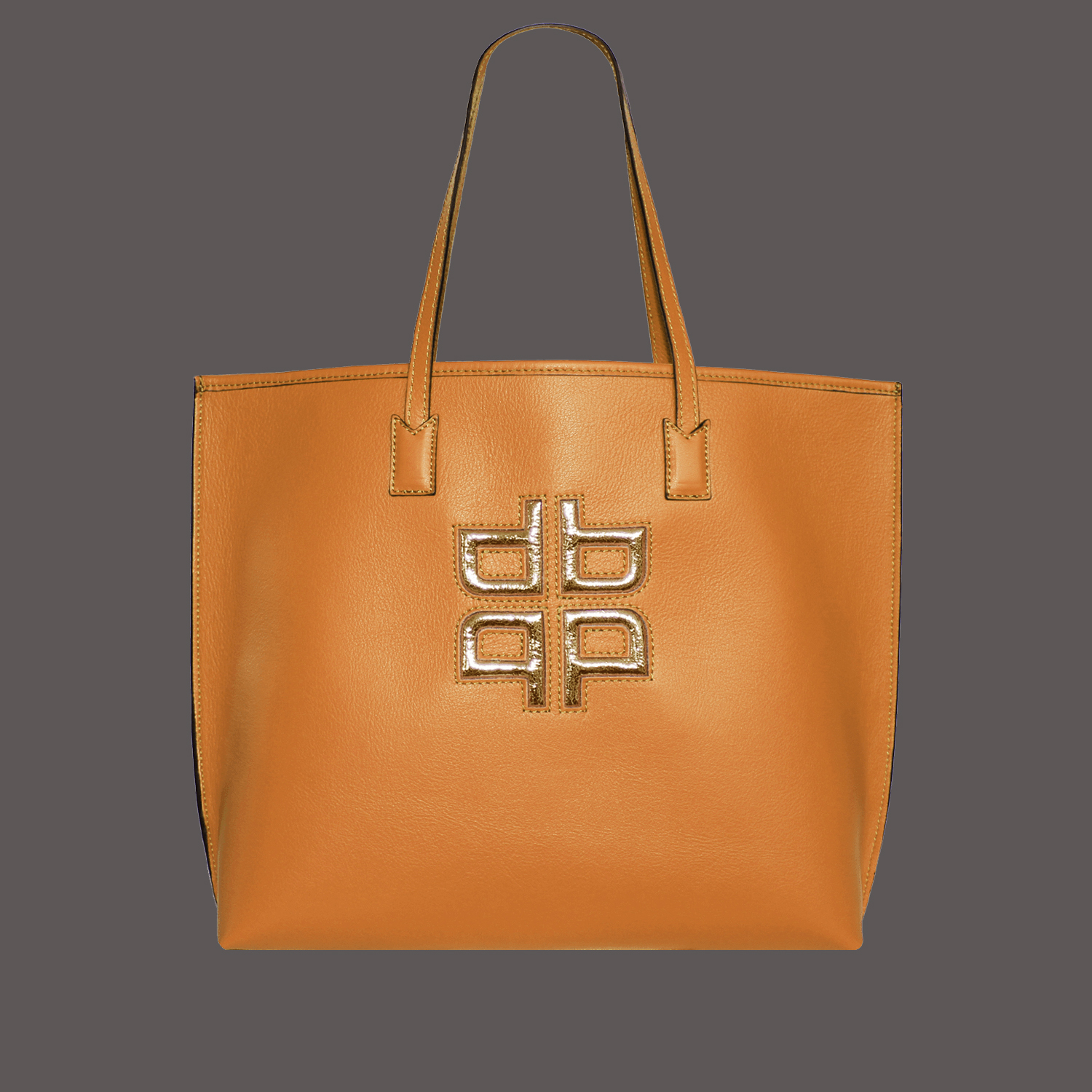 Shopper-pablo-baldini-Stella-nocciola-frontale