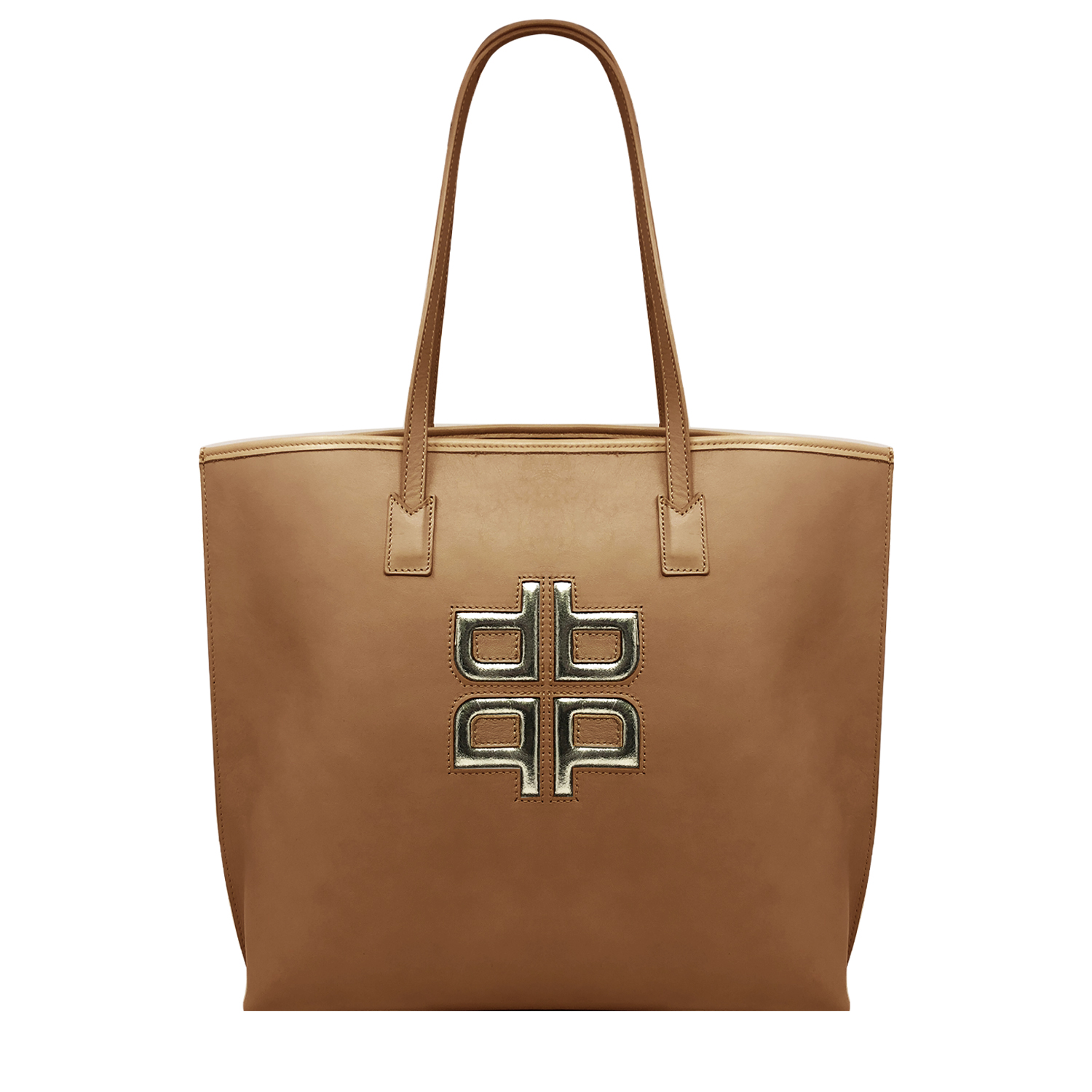 Stella-cuoio-frontale-logo-oro