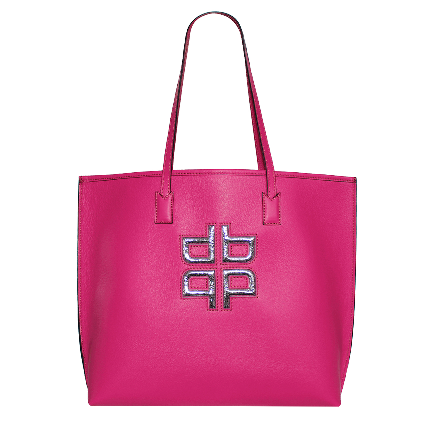 Stella-fucsia-frontale-logo-argento