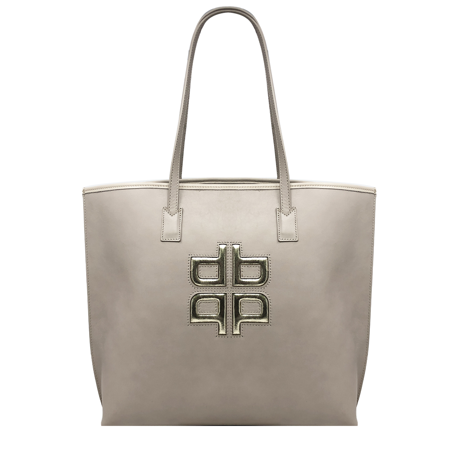 Stella-taupe-frontale-logo-oro